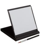 Mini Buddha Board Art Set: Water Drawing Writing Board w/ Mini Water Brush for Mindfulness & Meditation  Zen Based Drawing Board - Painting & Art Supplies  Ideal Relaxation Gifts (5 x 5, Black) - Buy Online on GoSupps.com