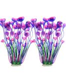 JIH Plastic Aquarium Plants 15.6 Inch (2 Pcs) Purple - Fish Tank Decor - Buy Online on GoSupps.com
