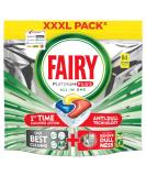 Fairy Platinum PLUS - All-In-One Dishwasher Tabs 84 Lemon Capsules. Lemon Dishwasher Tabs Dishwashing Detergent Tabs in Economy Pack - Buy Online on GoSupps.com
