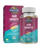 Garden of Life Women Hair Growth Supplement - Thicker Hair with Biotin Hyaluronic Acid Probiotics & Clinically Studied Keranat - 30 Lemon Capsules - Buy Online on GoSupps.com