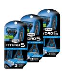 Schick Hydro 5 Disposable Razors for Men with Flip Beard Trimmer - 9 Count (Pack of 3) - Buy Online on GoSupps.com