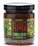 Desert Pepper Tequila Salsa - Medium Burn - 16oz (1 Pack) - Authentic and Flavorful Mexico-inspired Salsa - Buy Online on GoSupps.com