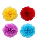 LUTER 4pcs Pet Collar Flowers Multicolored Dog Flower Tie&Bow Floral Collar Charms Accessories Detachable Flower Embellishment for Cats Dogs Pets Supplies (8cm/3.14inch) - Buy Online on GoSupps.com