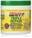 Africa's Best Triple Repair Oil Moisturizer Hair and Scalp Conditioner  6 Ounce (Packaging May Vary) 6 Ounce (Pack of 1) - Buy Online on GoSupps.com