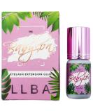 LLBA Eyelashes Glue for Professional - Clear & Black Adhesive | Fast Drying Time | Extra Strong | 0.17fl.oz - 5ml - Buy Online on GoSupps.com