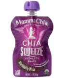 Mamma Chia Organic Squeeze Vitality Snack Blackberry Bliss 4 ct - Buy Online Now - Buy Online on GoSupps.com