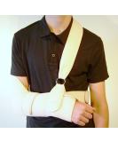 Shoulder Arm Sling Support Brace - Pain Relief & Injury Recovery | International Shipping Available - Buy Online on GoSupps.com