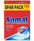 Somat Classic Dishwasher Tabs - 150 Extra Power Tabs for Daily Dishes & Cutlery Glass Protection - International Shipping - Buy Online on GoSupps.com