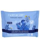 Natracare Organic Cotton Intimate Wipes Infused with Organic Essential Oils of Chamomile, Calendula and French Rose, 12 Wipes per Pack (1 Pack, 12 Wipes Total) 12 Count (Pack of 1) - Buy Online on GoSupps.com
