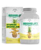 Bromelift Bromelain 2500 GDU/G - Detox Tablets | 120 Vegan Capsules with Fennel & Green Tea | High Dose 5 000 FIP for Effective Detox Drainage - Buy Online on GoSupps.com