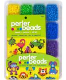 Perler 17605 Assorted Fuse Beads Kit with Storage Tray and Pattern Book for Arts and Crafts, Multicolor, 4001pcs - Buy Online on GoSupps.com