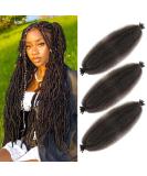 LPARMJIT 24 Inch Springy Afro Twist Hair - Kinky Marley Twist Braids Soft Butterfly Locs Pre-Fluffed Extensions (Pack of 3) - International Shipping Available - Buy Online on GoSupps.com