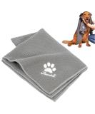 Vileda PET per microfiber towel XL for cleaning and drying pets 65 x 100 cm towel with waffle structure soft microfiber material for large dogs gray - Buy Online on GoSupps.com