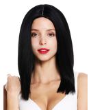Buy WIG ME UP VK-51-1B Women's Shoulder Length Straight Blunt Cut Wig - Black Velvet - Perfect for Everyday Style - Buy Online on GoSupps.com
