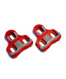 PowerTap P1 Bicycle Pedal Replacement Cleats - Red (6 Degrees) - Buy Online on GoSupps.com