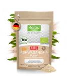Raibu Ashwagandha Premium Bio Powder 500g | 100% Pure Ashwagandha | Indian Ginseng Ayurveda (Withania Somnifera) - Shop Now! - Buy Online on GoSupps.com