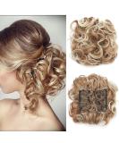 SEGO Hair Extensions - Light Brown to Bleached Blonde Hairpiece Bun for Effortless Updos | Real Hair Hair Tie - Buy Online on GoSupps.com