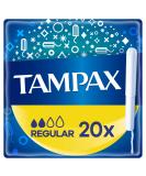 Tampax Regular Tampons with Cardboard Applicator Pack of 20 - Buy Online on GoSupps.com