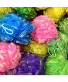 Buy 20 Large Elegant Zari 40g Golden Lace Bath Loofahs - Wholesale Bulk Assorted Colors | Premium Shower Accessories - Buy Online on GoSupps.com