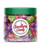 Broadway Candy Sweets Jar 450g - Dubble Bubble 3 Flavour Twist Bubble Gum Jar - Flavourful Bubble Gum Chewing Gum Bulk - Easy to Blow Bubbles - Approximately 60 Pieces - Buy Online on GoSupps.com