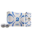 Bridgestone Golf 2021 Lady Precept White 12 pack - Buy Online on GoSupps.com