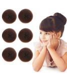 Styla Hair Donut Hair Bun Maker for Kids, Ballet Buns Maker for Kids, Sock Bun Hair Maker, Donut Bun Maker Hair, Easy Bun Hair Bun Maker, Hair Donut Bun Maker (6pc Brown) - Buy Online on GoSupps.com