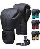 Mytra Fusion 16-oz Boxing Gloves - Free Hand Wraps Included | MMA Muay Thai & Kickboxing - Unisex Training Gear - Buy Online on GoSupps.com