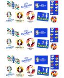 27 Stand Up Football 2024 Euros Germany Themed Edible Wafer Paper Cake Toppers Decorations - Buy Online on GoSupps.com