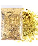 50g Gold Glitter Powder Set - Coarse & Fine Flake for Nail Art Resin & Party Decor | 4 Sizes for Festivals & Masquerades - Buy Online on GoSupps.com