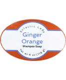 Ginger Orange Shampoo Soap Bar - Eclectic Lady | Pure Argan Oil Silk & Honey Proteins Natural Extracts - 4 oz - Buy Online on GoSupps.com