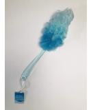 April Bath & Shower Brush with Handle - Nylon Mesh Sponge - 18 - Buy Online on GoSupps.com