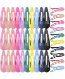 80 Pcs 2.7'' Big Hair Barrettes for Women - Multicolored Snap Hair Clips Set for Girls & Teens - Large Metal Hair Accessories, No Slip Hair Pins - Buy Online on GoSupps.com