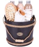 Brubaker Cosmetics Wellness Bathroom Gift Set - Cocoa Butter 9-Part with Care & Massage Accessories in Decorative Barrel - Buy Online on GoSupps.com