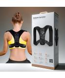 5-Star Posture Corrector Back Brace for Men & Women | Adjustable Upper & Mid Spine Support | Neck Shoulder Clavicle Pain Relief - Breathable One Size - Buy Online on GoSupps.com
