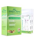 EasyHome 20 Individual Pouches Urinary Tract Infection FSA Eligible Test Strips (UTI Test Strips) Monitor Bladder or Urinary Tract Issues by Testing Urine, 20 Tests/Box (UTI-20P) 20 Count (Pack of 1) - Buy Online on GoSupps.com