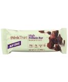 ThinkThin High Protein Bar - Brownie Crunch 10 Count | 60g Protein Bars for Energy & Nutrition - Buy Online on GoSupps.com