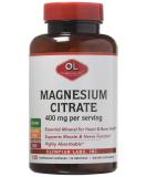 Olympian Labs Magnesium Citrate 400mg - 100 Veg Capsules - Buy Online on GoSupps.com