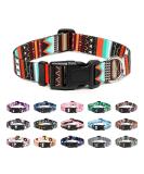 Mercano Dog Halison Complaint: Soft Nylon Comfort & Durable Patterned Collar for Small & Medium Dogs - Trunk Green - Buy Online on GoSupps.com