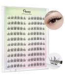 Self Adhesive Eyelashes - 120pcs Manga Lash Clusters | Reusable Anime Lashes 9-12mm DIY at Home - Buy Online on GoSupps.com