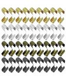 240Pcs Leather Rope Clips Crimping Beads - DIY Craft End Caps for Bracelet, Necklace, Macrame - 15x11mm Cylindrical Fasteners - Buy Online on GoSupps.com