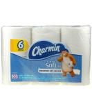 Charmin Ultra Soft Bathroom Tissue - 6 Jumbo Rolls, Blue, 6 Count - Pack of 1, Premium Quality Toilet Paper - Buy Online on GoSupps.com