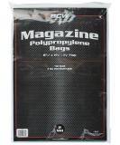 BCW Crystal Clear 2-mil Polypropylene Magazine Bags 8-3/4" X 11-1/8" with 1-1/2" Flap. (100-Count) - Buy Online on GoSupps.com