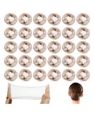Gold Hair Network Bun - 30PC Invisible Hair Grids for Film Dance Flight Attendants & More - Buy Online on GoSupps.com