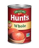 Hunt's Whole Peeled Plum Tomatoes 14.5 oz - 12 Pack | Premium Quality Tomatoes - Buy Online on GoSupps.com