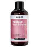 Casida Almond Oil - 100% Natural Skin & Hair Care - Baby Safe - 200 ml - International Shipping Available - Buy Online on GoSupps.com