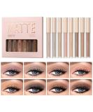 BestLand 8 Colors Liquid Matte Eyeshadow Set - Waterproof Smokey Eye Makeup Kit - Buy Online on GoSupps.com