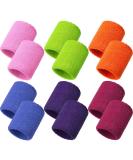 Bememo Cotton Welding Bands for Women & Men - Multi-Colored 12 Pieces - Perfect for Tennis Basketball Running & Gym Training - Buy Online on GoSupps.com