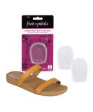 Foot Petals Under Heel Gel Cushions  Heel Comfort  Shock Absorbing Gel  Reduce Heel Sress  Prevent Cracked Heels  - Buy Online on GoSupps.com