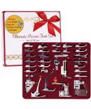 Madam Sew 32-Piece Presser Foot Set with Manual, DVD & Storage Case | Organized & Compatible with Most Machines - Buy Online on GoSupps.com