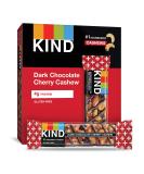 KIND Dark Chocolate Cherry Cashew + Antioxidants Bars - 48 Count Pack (1.4 oz each) | Gluten-Free and Delicious Snack Option - Buy Online on GoSupps.com